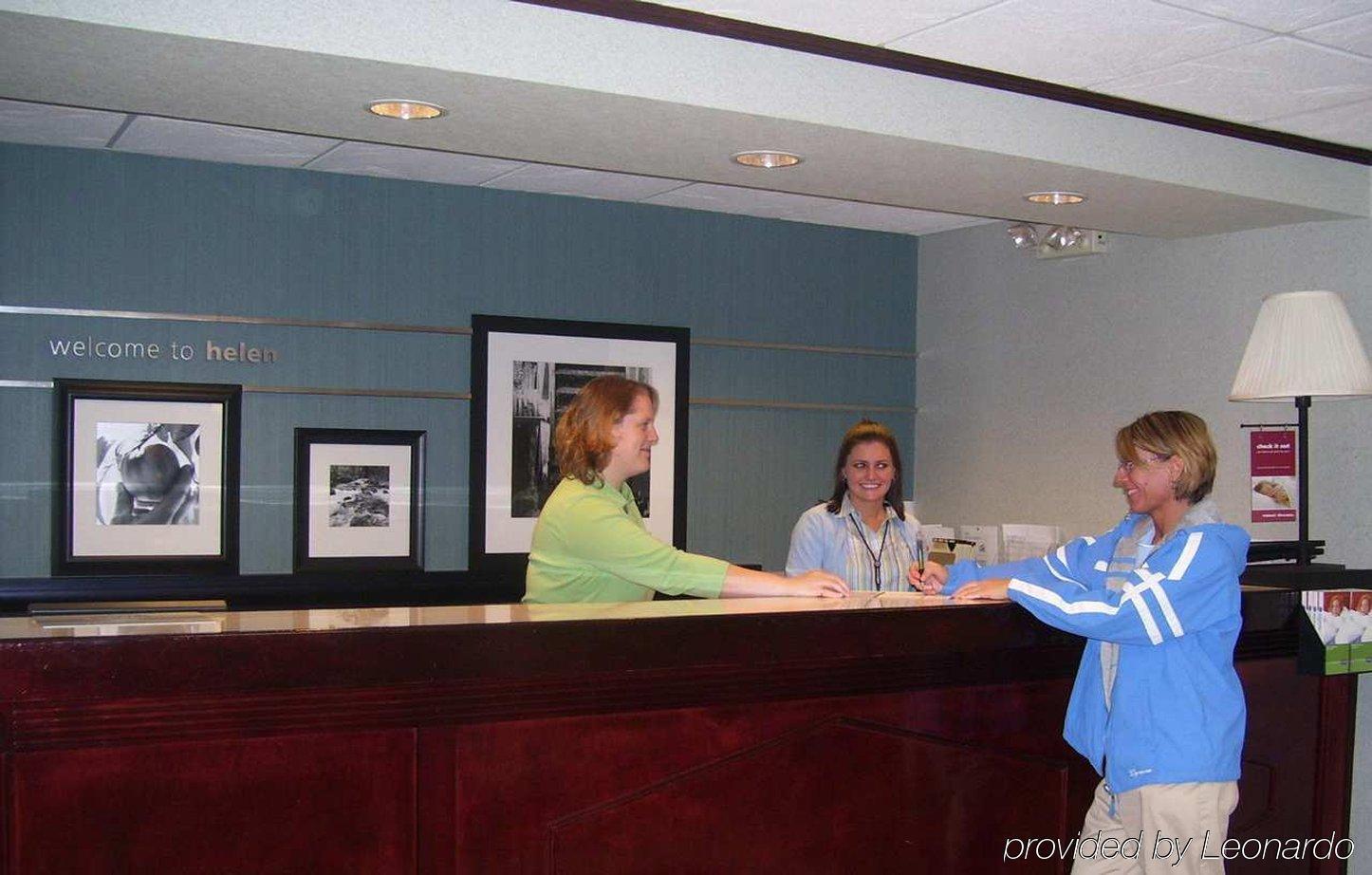 Hampton Inn Helen Inreriör bild